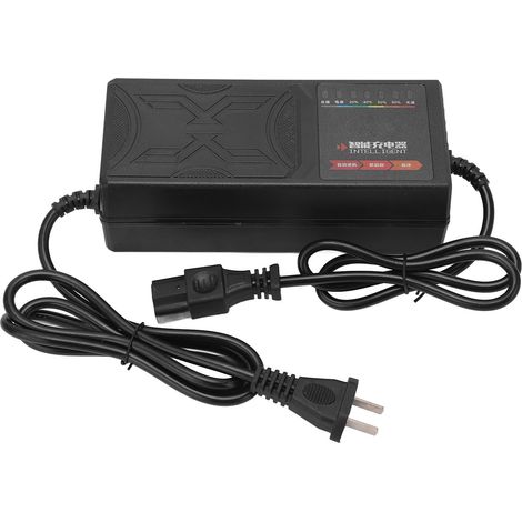 Chargeur pour trottinette électrique, adaptateur de batterie 48V 20A, écran 7 voyants, prise CN 220V, remplacement d'alimentation pour scooter. (1/5)
