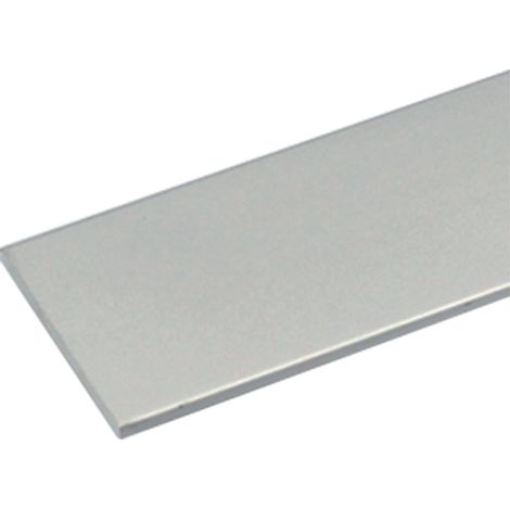 Profilo per Fai da Te Piatto 1 Col. Uniko Argento 8 Pezzi 25 x 2 mt