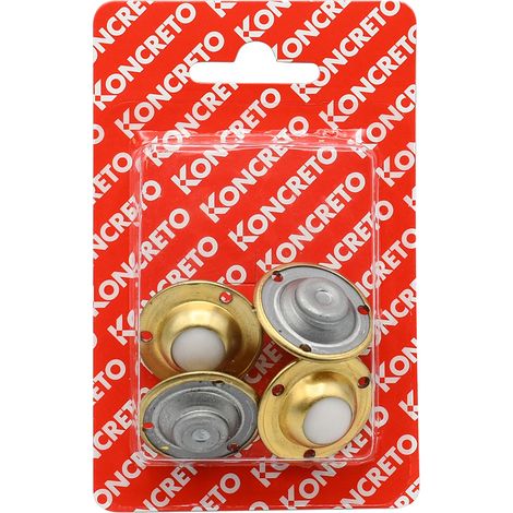 ROTELLA A SFERA CON PIASTRA mm. 30 - pz. 4