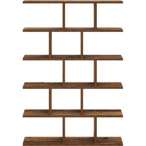 vidaXL Estante de pared Madera de roble 70 x 17 x 101 cm (1/2)