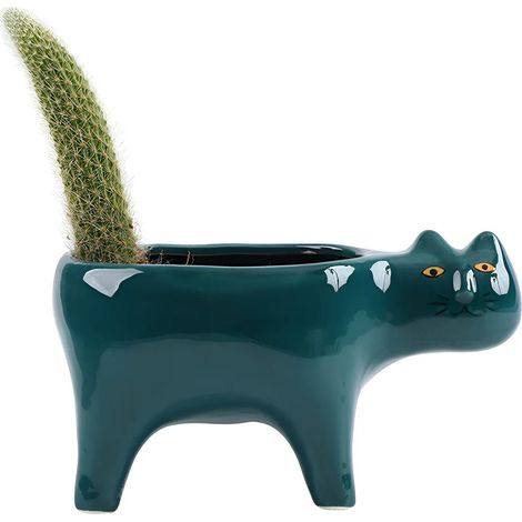 Pot de fleurs à visage souriant, pots de fleurs décoratifs d'intérieur. (1/5)