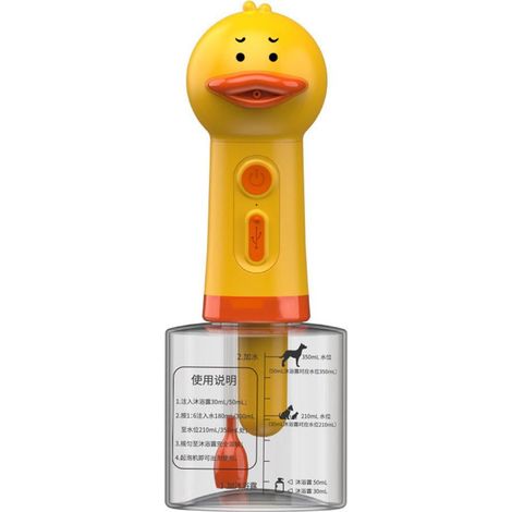 Distributeur De Mousse Pour Animaux - Machine À Bulles Automatique Rechargeable Par USB - Pour Chiens Et Chats - 1 Pièce (1/5)