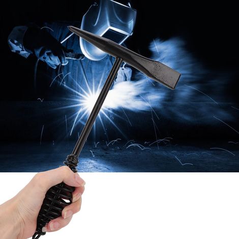 Schweißhammer mit Federgriff, Reinigungs- und Schlackenhammer, Werkzeug zum Entfernen von Schweißschlacke (432G) (1/5)