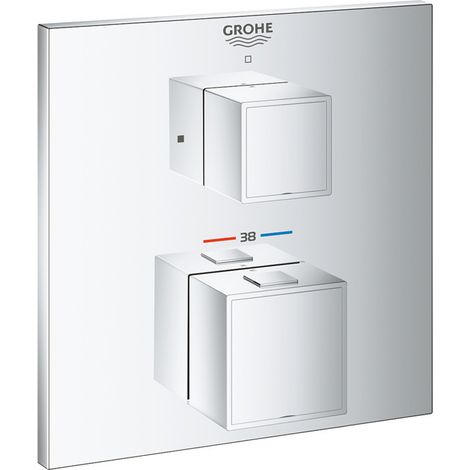 Miscelatore Termostatico GROHE - Controllo Intelligente Con Pulsante a Comando - Impostazione Temperatura - Blocco Di Sicurezza (1/5)