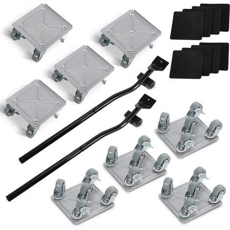 Randaco Möbelrollen Möbel Lifter Möbeltransporter Möbelrollen Möbel Handling 8-teiliges Set (1/5)