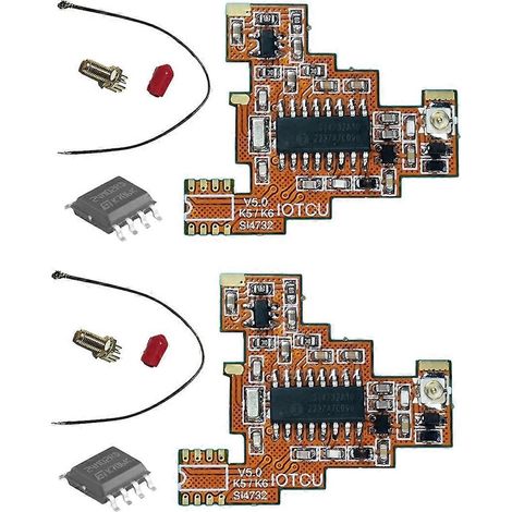 2 Stück SI4732 V5.0 FPC-Modul + 2M Chip für UV K5 K6 HF--