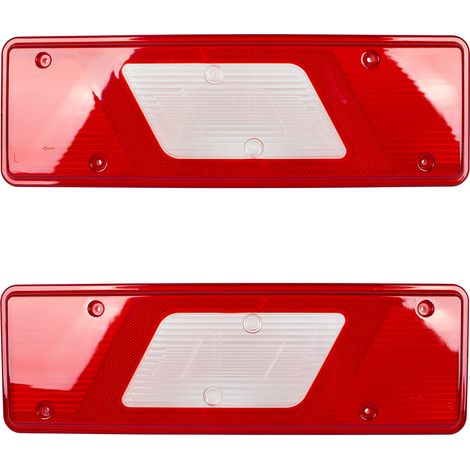Juego de 2 cubiertas para luces traseras de camioneta Ford Transit VI 2013- (izquierda + derecha). (1/2)