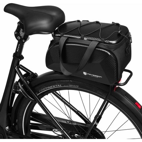 Alforja negra para bicicleta PTN ML11A-EOF-8168 (1/5)