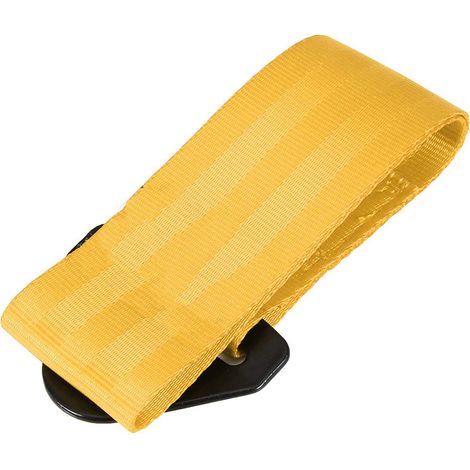 Crochet de remorquage de secours pour remorque de voiture haute résistance de 2 tonnes (jaune) (1/5)