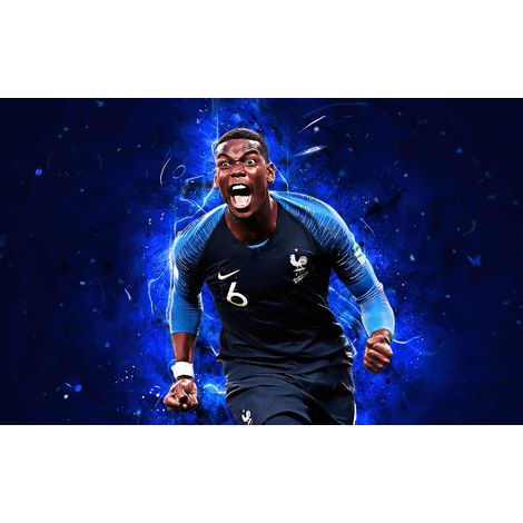 Papier peint panoramique Football - Joueur de Foot - 130 cm x 81 cm (1/2)