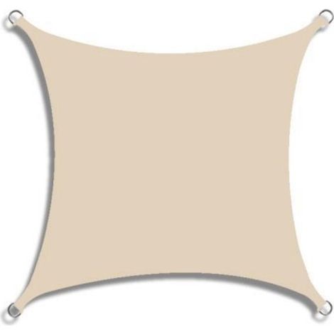 Tenda parasole rettangolare 2,5x3 m - in tessuto Oxford di poliestere impermeabile - protezione UV - con corda - per esterni, giardino, terrazzo, patio, feste (1/5)