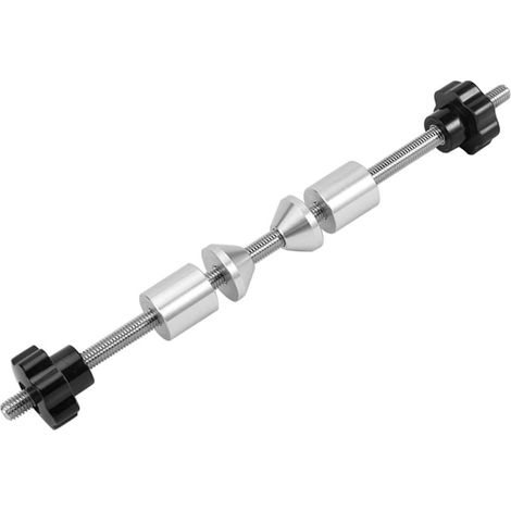 Adaptateur d'axe traversant pour support de roue de vélo, outil de réparation de moyeu en acier inoxydable pour roues avant et arrière de 12 mm, 15 mm et 20 mm (1/5)