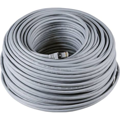 Câble de connexion industriel, Cat6A, S/FTP EFB - K5537GR.50 - 50.00 m - gris - [1x RJ45 mâle - 1x RJ45 mâle] R07855 (1/2)