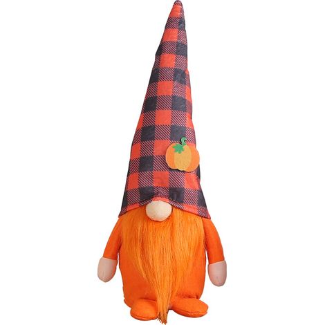 Ornements de Noël Gnome en peluche – Ornements de Noël Gnome pour la maison, le restaurant, le bureau(treillis) (1/5)