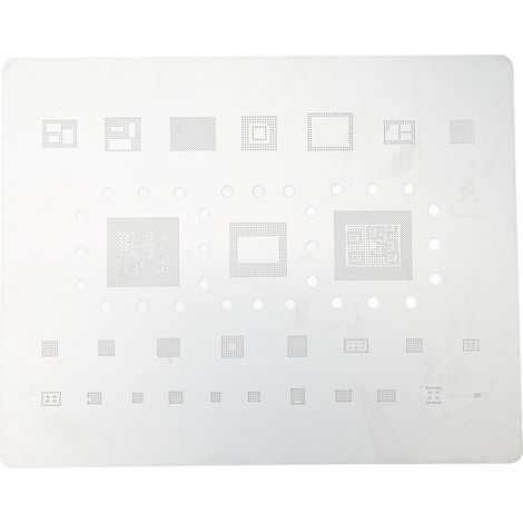 Pochoir de reballage BGA, positionnement précis, modèle CPU de plantation rapide en étain pour la série S21 S21 + Ultra
