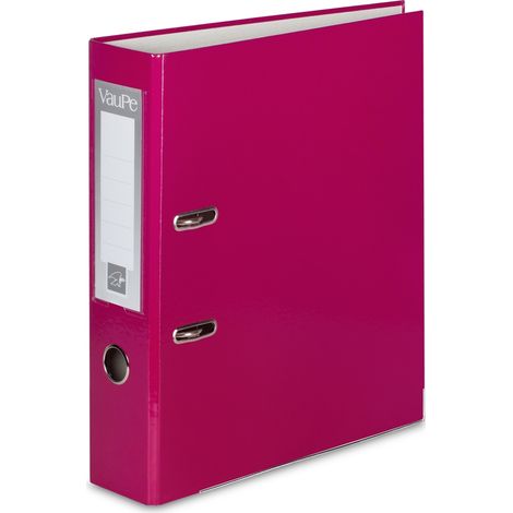 A4/7 cm vaupe VP pinker Ordner mit passendem Zubehör (1/5)
