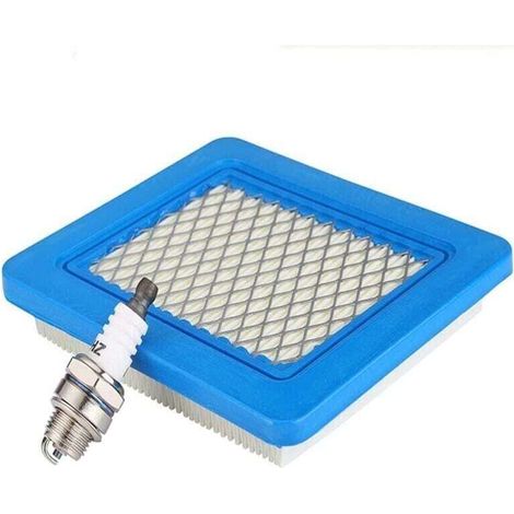 Filtre à Air Tondeuse Bougie pour Briggs & Stratton Moteurs Série 625 650 675 491588 399959 491588S Wolf 2058411 Honda GCV Accessoires (Filtres à air & L7T Bougie) (1/4)