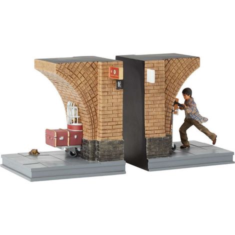Enesco Fermalibri Harry Potter Piattaforma 9 3-4 Poliresina 17.8x17.3x33.4 cm