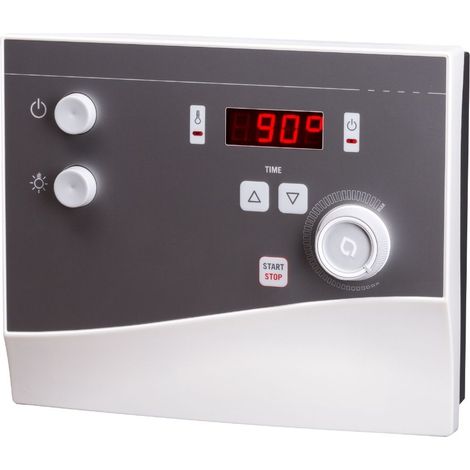 Sentiotec K4-Next Saunasteuerung K4-9-N Sauna Steuerung für finnische Saunaöfen bis 9 kW