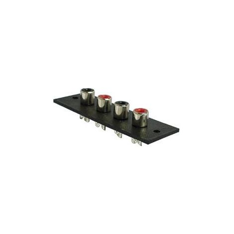 CHASSIS RCA AMP 4P - NICKEL CA066 RI832 (1/2)