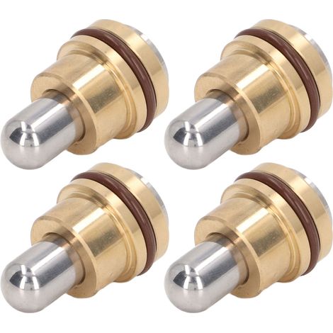 Lot de 4 poussoirs de commande pour joystick, en acier allié, caoutchouc et sans bavures, résistants à la chaleur, pour SH120 (1/5)