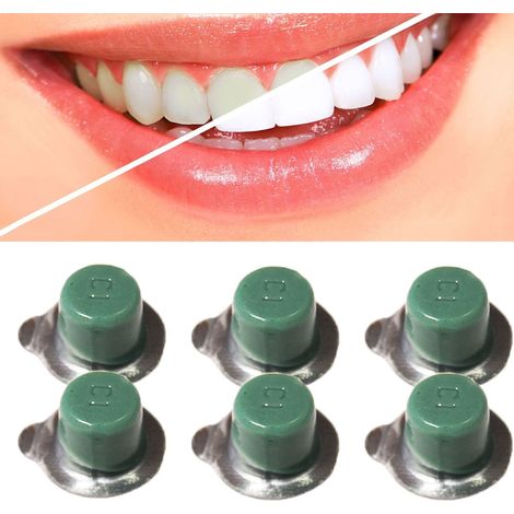 Pâte à polir les dents en 6 parties pour facettes dentaires cosmétiques en résine