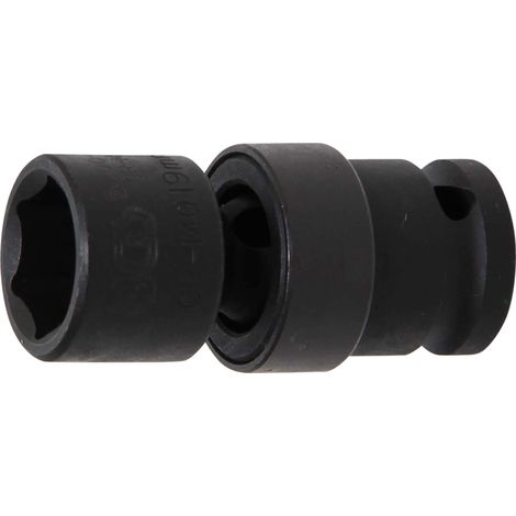 Llave de impacto articulada  entrada 12,5 mm (1/2")  19 mm (1/4)