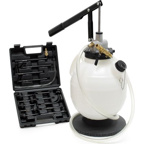 Wiltec Dispositivo llenado de aceite 7L, 15 adaptadores-AFT para cajas de cambios modernas y otras, compatible con VW, compatible con Audi etc. (1/5)