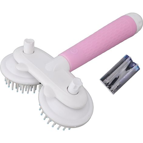 Masseur pour animaux de compagnie épilation efficace apaiser les muscles endoloris favoriser la Relaxation ion négatif portable rose (1/5)