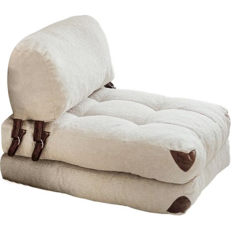 Poltrona letto, divano letto, posto singolo, letto per gli ospiti Sofa-Bed Cream (1/5)