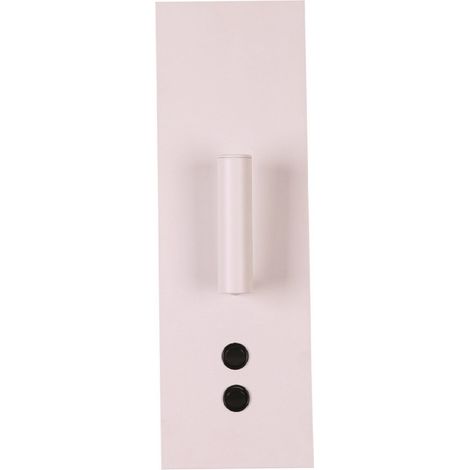 APLIQUE LED CON INTERRUPTOR REGULABLE LUZ INDIRECTA 12 3W 3000K 120º 230V BLANCO