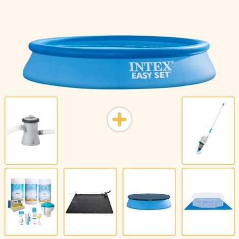 Intex Piscine Easy Set Ronde - 305x61 cm - 7-pièces S20309 (1/5)