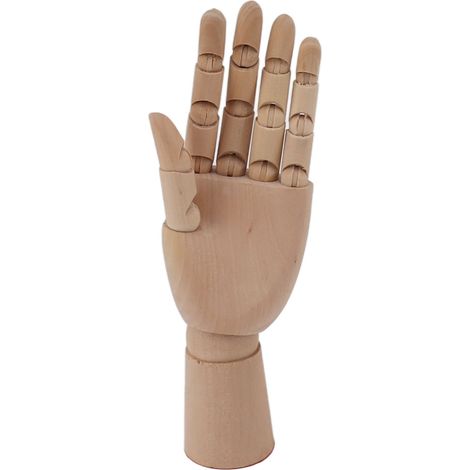 de main en bois flexible et mobile pour artistes idéal pour (1/5)