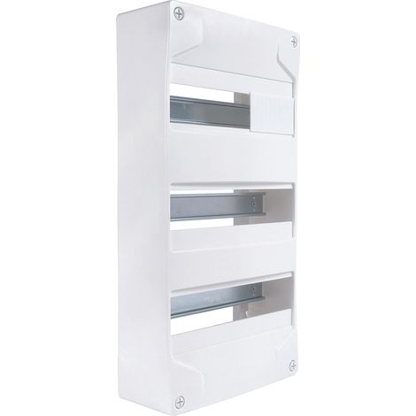 DEBFLEX - COFFRET VIDE 3 RANGEES 39 MODULES 482X489X94MM - 707804 (1/5)