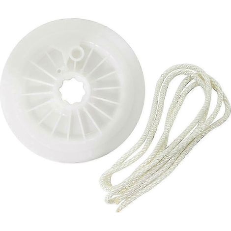 Poulie de lanceur à rappel compatible Briggs & Stratton 295871, compatible avec la plupart des moteurs de 5 à 16 CV, lanceur à corde en plastique comme illustré. SZRH AC (1/5)