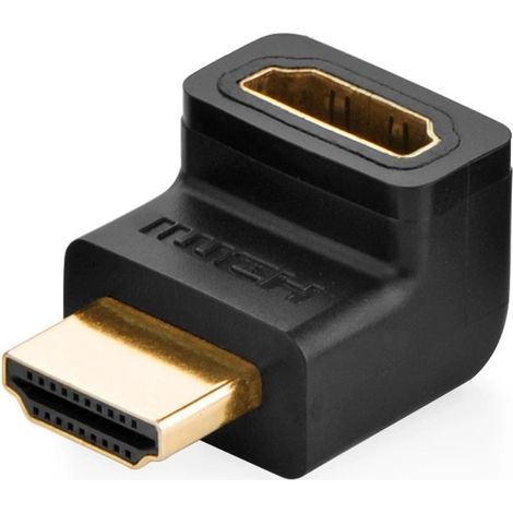 Adaptador Ugreen HDMI (macho) a HDMI (hembra) - Negro