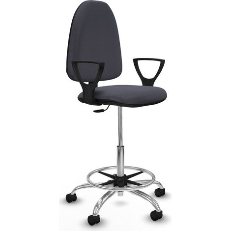 Sedia da Ufficio Piqueras y Crespo BFN05RN Grigio scuro Alta (1/5)