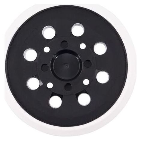 Plateau de Ponçage 125 mm – Plateau Ponceuse pour Bosch, Plateau Ponceuse Compatible 125 mm pour Bosch PEX 300/400 AE Ponceuse Excentrique par Poweka (1/4)