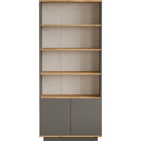 Libreria in legno "Forlan" 75 x 26,8 x 168,3 cm - Pino Atlantico (1/5)