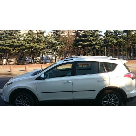 Molduras laterales negras para las puertas del Toyota RAV4 SUV 2019+ (1/5)