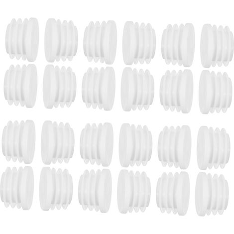 Operitacx Lot de 60 bouchons ronds en plastique pour tubes et trous (1/5)