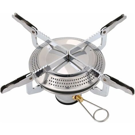 Réchaud à gaz de camping en alliage de titane ultraléger portable et pliable (1/5)