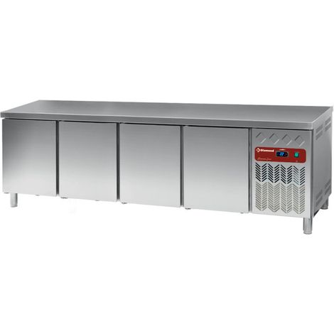 Table réfrigérée ventilée 4 portes en 600x400 - Diamond (1/5)