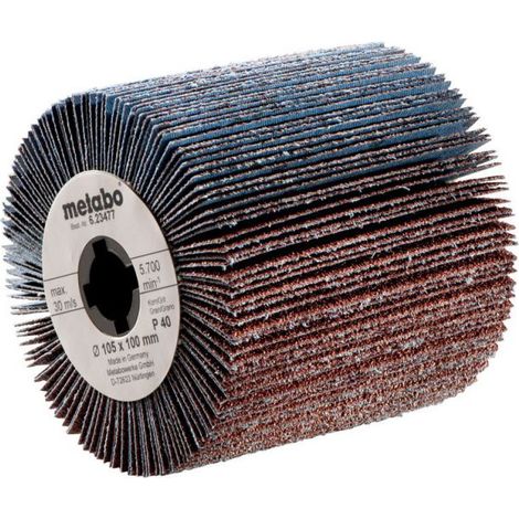 Roue abrasive à lamelles 105x100 mm, P 180, pour SE 12-115 metabo (1/2)