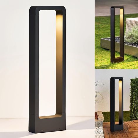 Éclairage solaire de jardin - Lampe LED 3000K pour allée et pelouse - Projecteur extérieur IP65 7W - Sans fil - Terrasse et jardin (1/5)