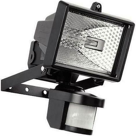 120W Garden Halogens Floodlight Weatherproof pour Outdoor Securitys Lighting. pour Stables Workshops (1/5)