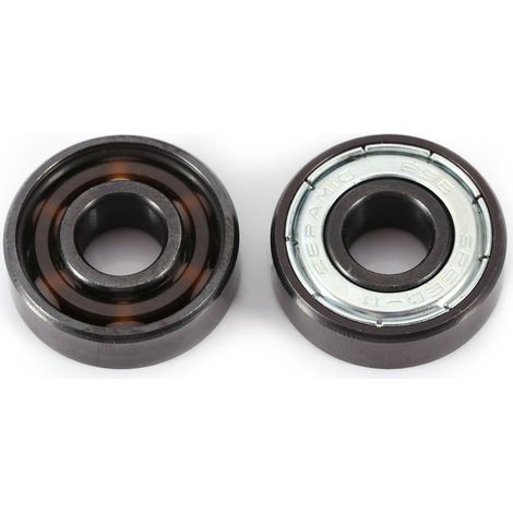 Ensemble de 16 patins à roulettes, roulements à billes haute vitesse 608, billes en céramique scellées sur une seule face (1/5)