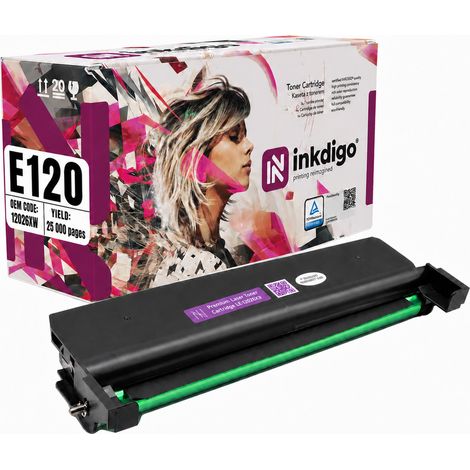 Inkdigo Trommel 12026XW kompatibel mit Lexmark E120 E120N TÜV-zertifiziert (1/5)