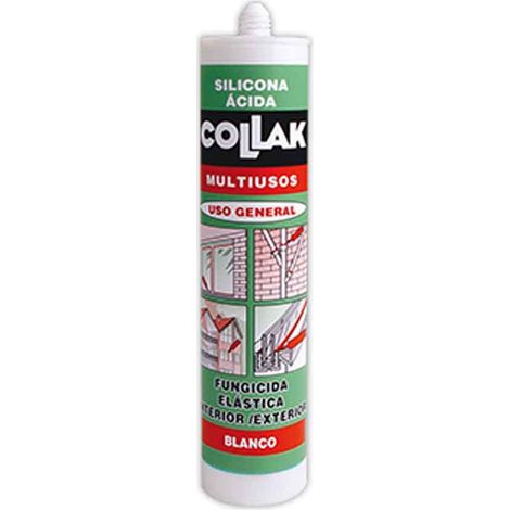 Silicona Multiusos 280ML Translucida Collak