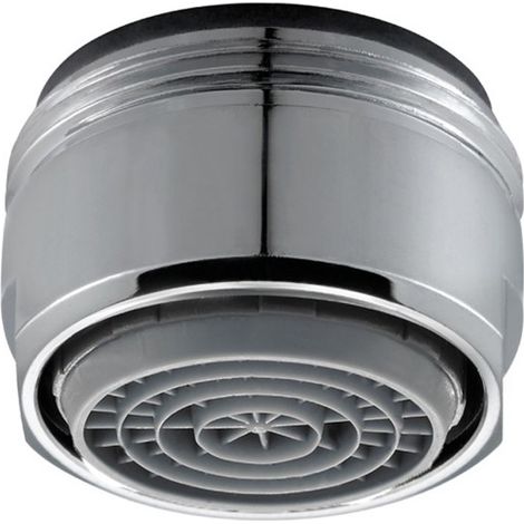 AERATORE MASCHIO IN OTTONE CROMATO MODELLO CASCADE AUTOPULENTE PER MISCELATORE VASCA MM 28X1   PARIGI S.P.A. (1/2)